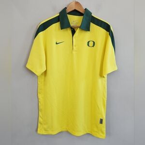 Nike Dri-Fit Oregon Ducks Golf Polo Shirt Authentic Men's Size Small